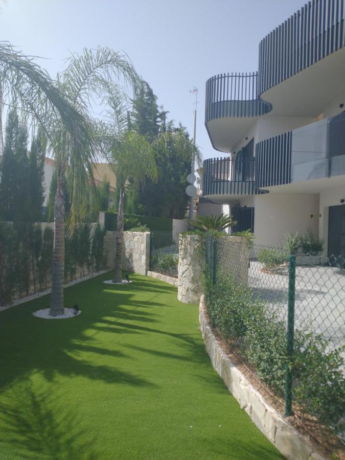 Modern Nieuwbouwappartement Aan Het Strand Van De Mar Menor In Santiago De La Ribera Lo Pagán Exteriör bild