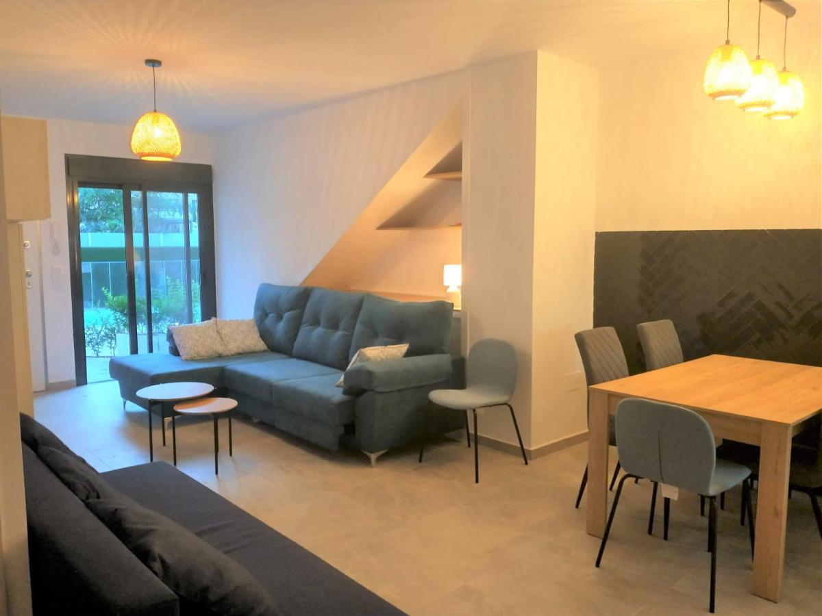Modern Nieuwbouwappartement Aan Het Strand Van De Mar Menor In Santiago De La Ribera Lo Pagán Exteriör bild